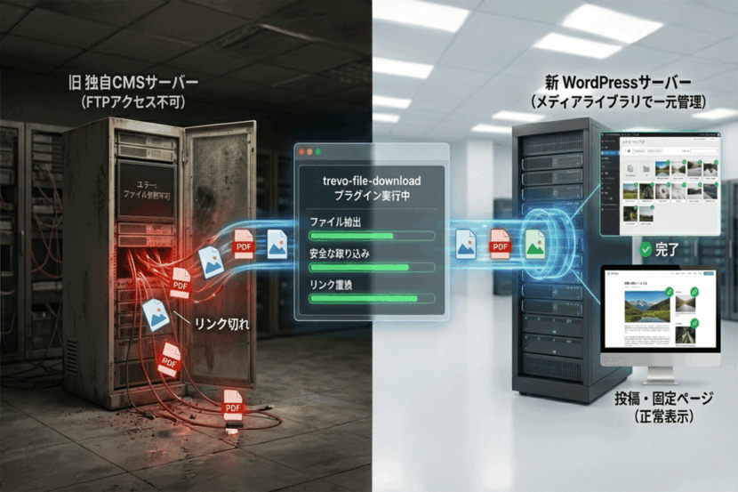 独自CMSからWordPress移行で詰んだ話。